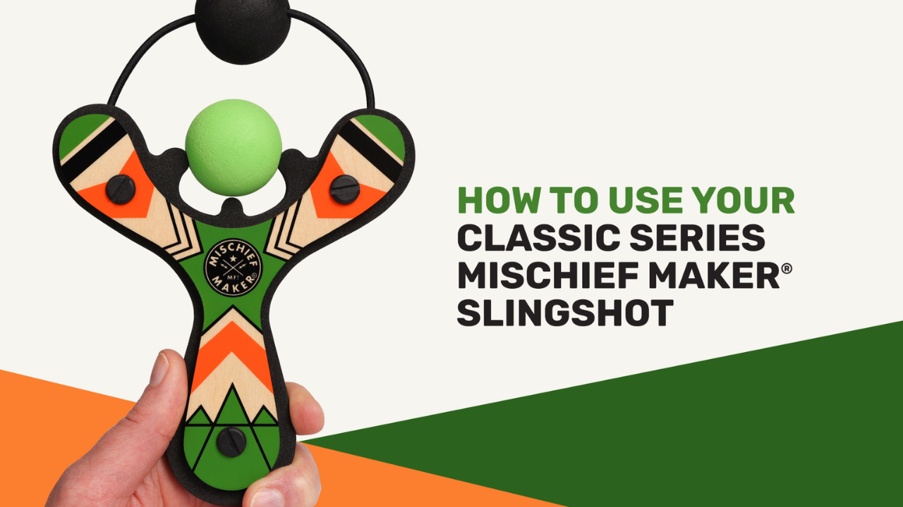 Amazon.com: Mighty Fun! - Mischief Maker® Wooden Slingshot