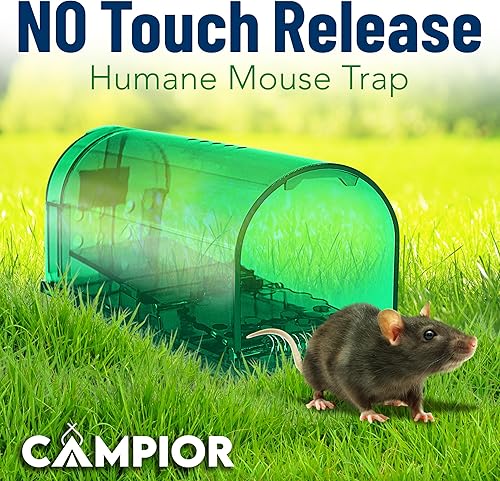 Miniatura 8 de Trampa Humana para Ratones para Casa Grande, Trampas para Ratones Sin Matar para Interiores para el Hogar, Trampa para Ratas y Ratones de Captura y