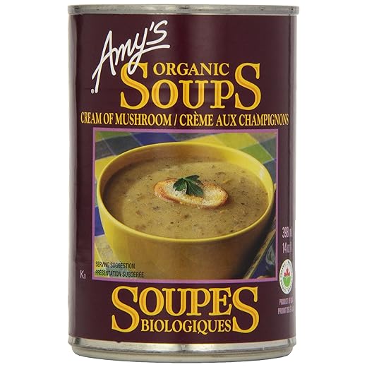 Amy'S Kitchen Organic Cream Of Mushroom Soup, 398 ml