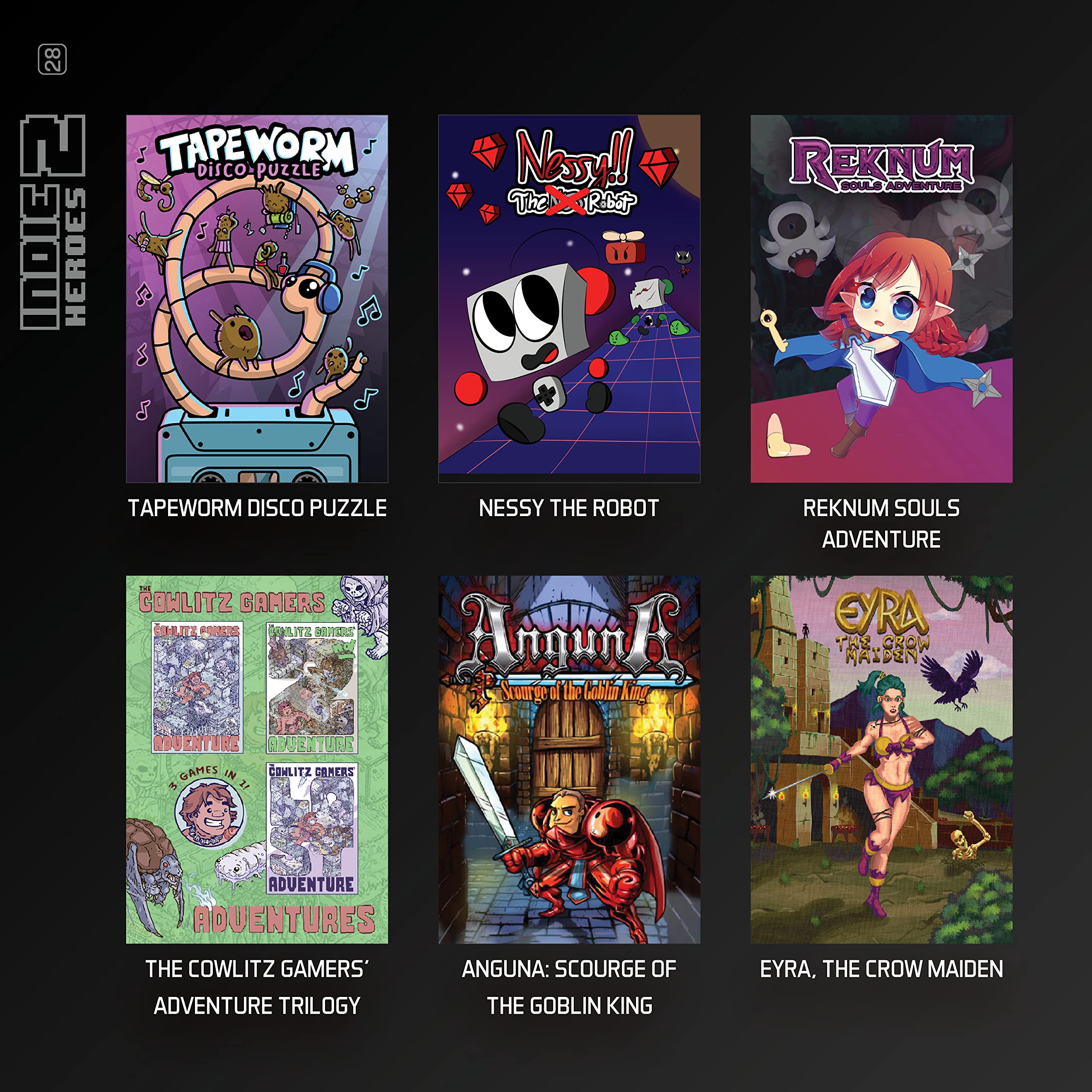Evercade Indie Heroes Cartridge 2