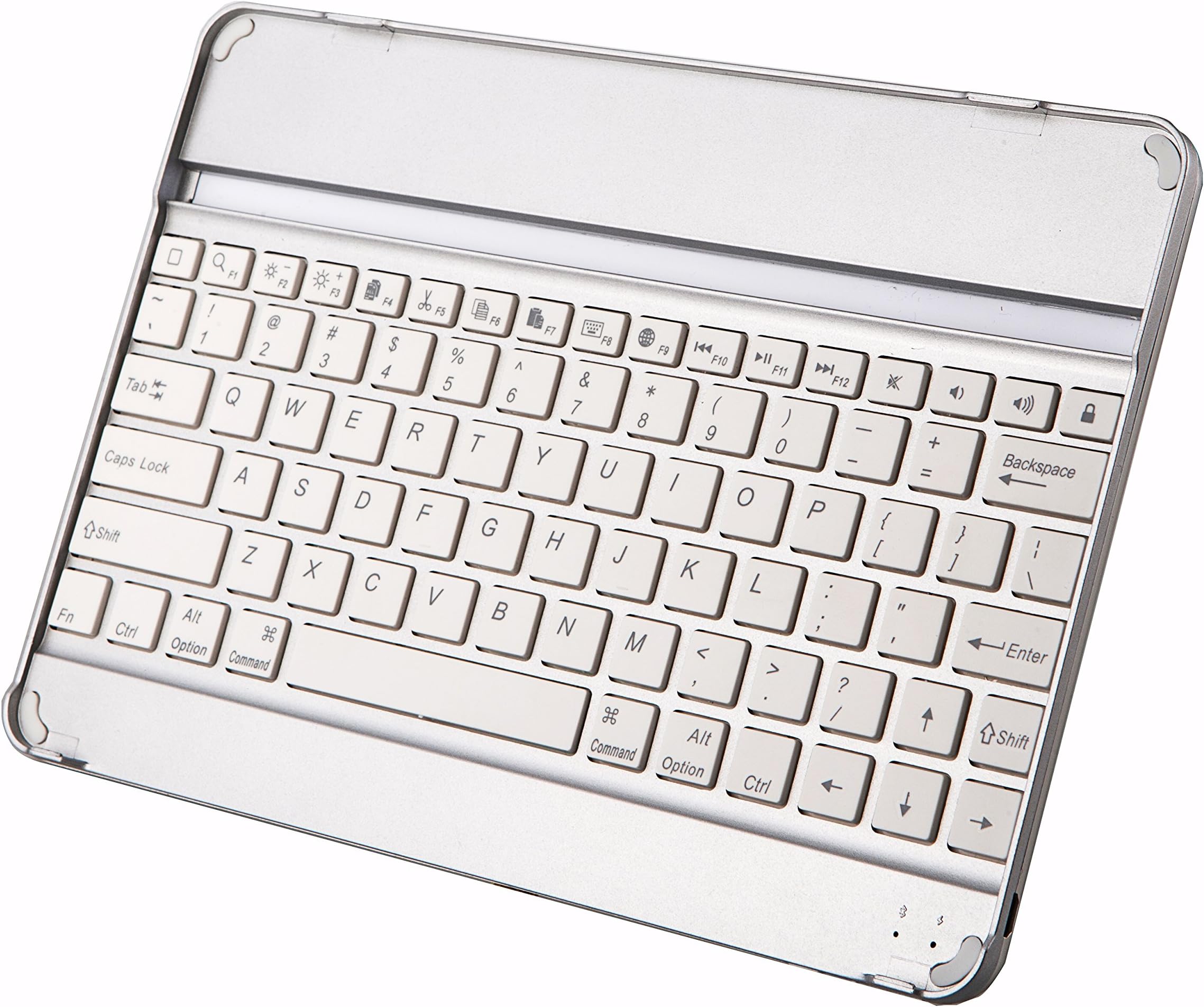 BATTOP Aluminum Bluetooth Keyboard for IPad Air/IPad Air 2 - IPad Air Keyboard (5018A-Silver)