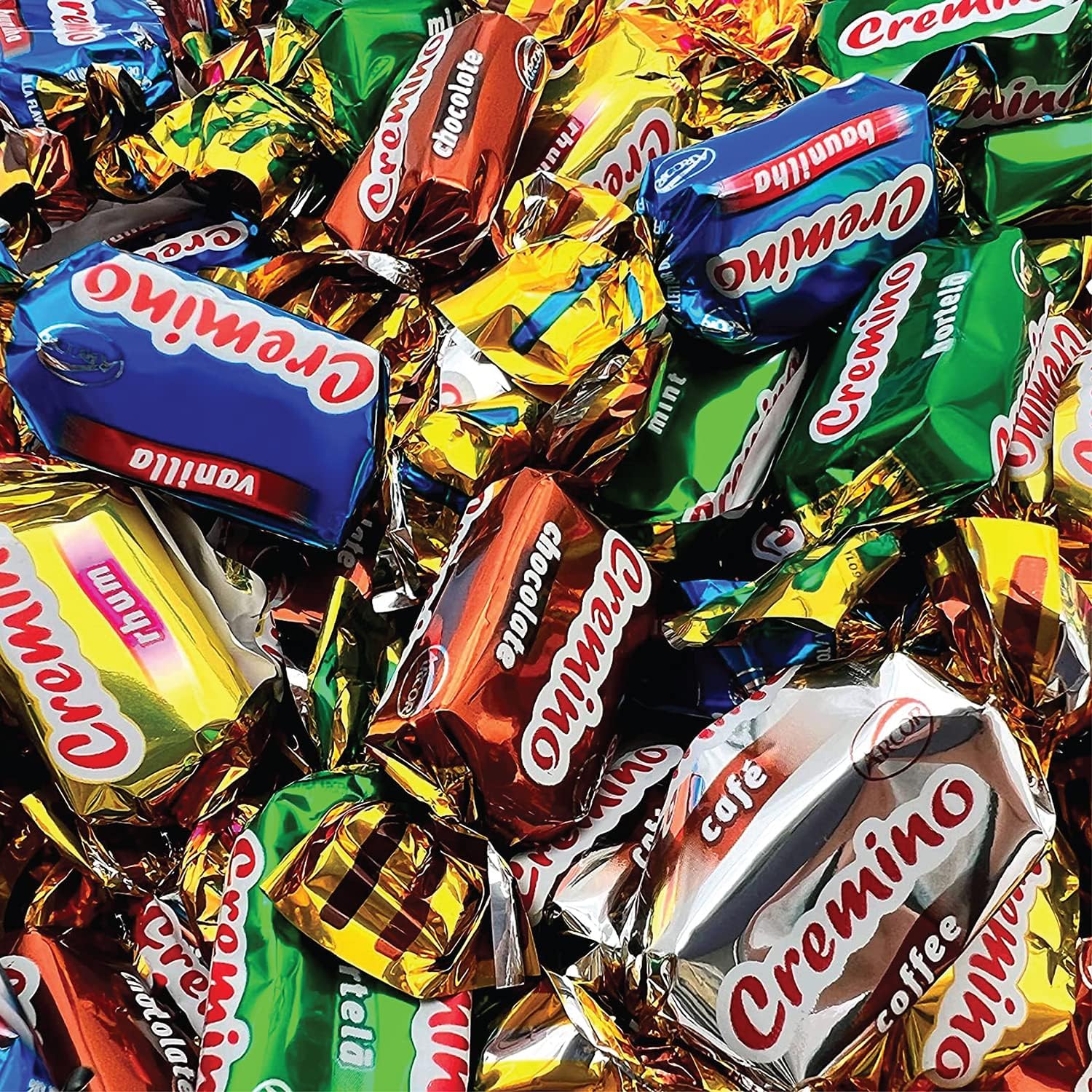 Arcor Cremino Taffy Candy, Assorted Flavors, Bulk Pack 2 Pounds