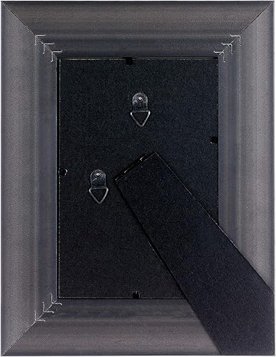 Miniatura 2 de Kiera Grace Emery - Marco de fotos único de resina, 4 x 6 pulgadas, color gris desgastado (paquete de 2)