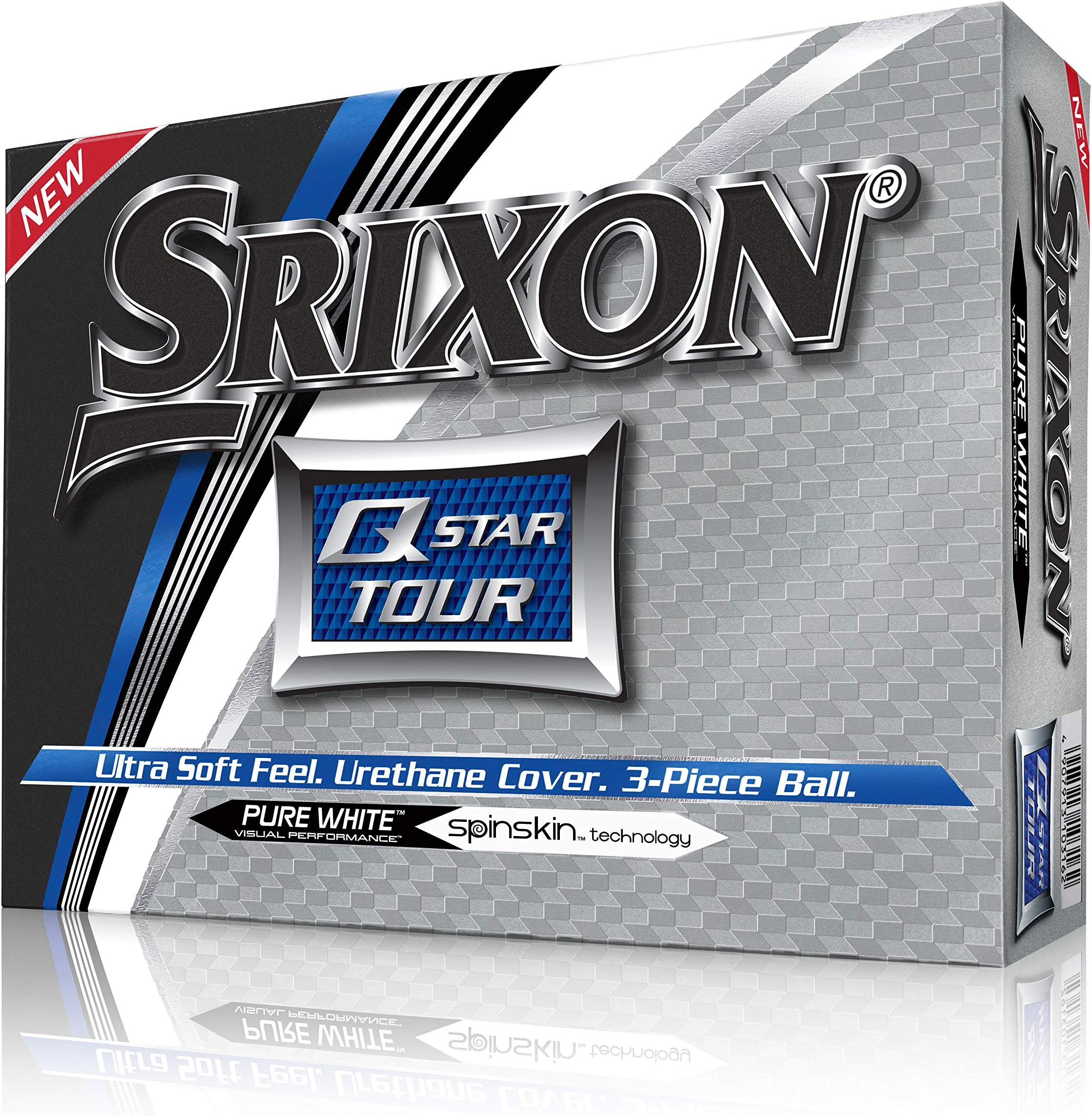 SrixonQ-Star Tour Golf Balls, White (One Dozen)
