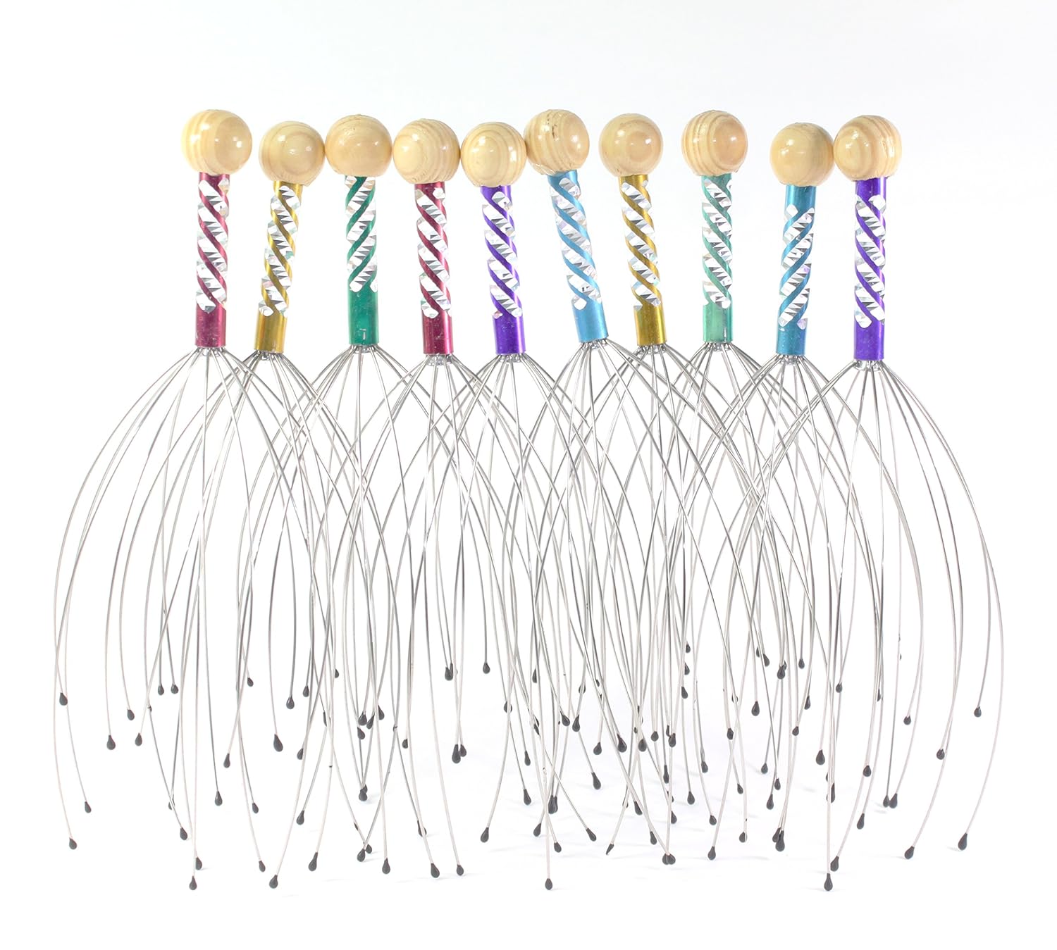 10 Head & Neck Scalp Stress Relief Octopus Massagers Massage Relax Equipment