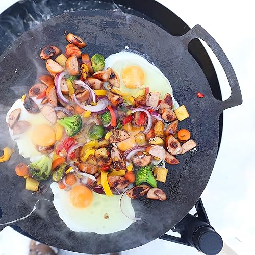 Miniatura 3 de Parrilla de 18.9 in para barbacoa, camping, gas, fuego abierto con bolsa de cubierta