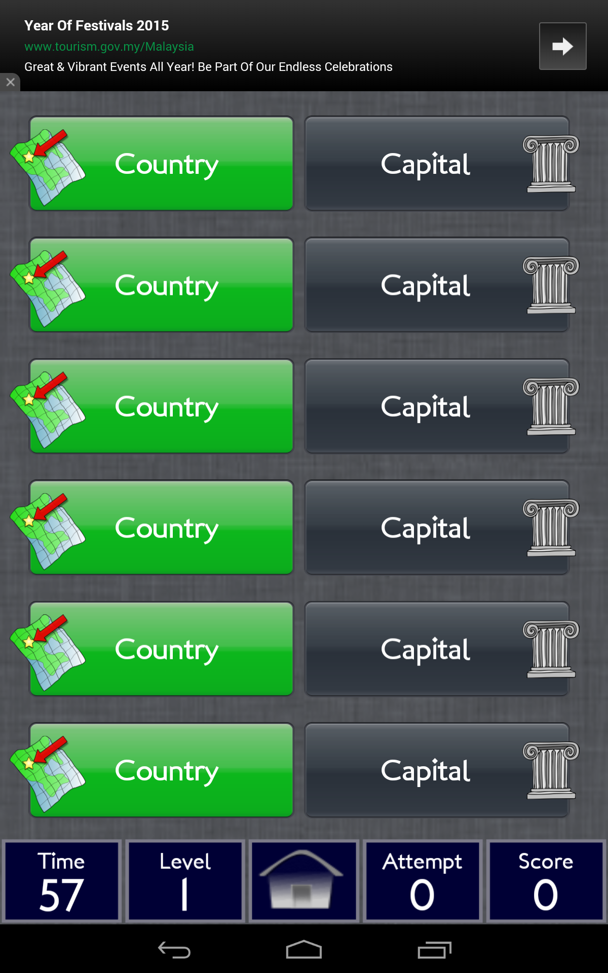 Geography Memory Free - App on Amazon Appstore