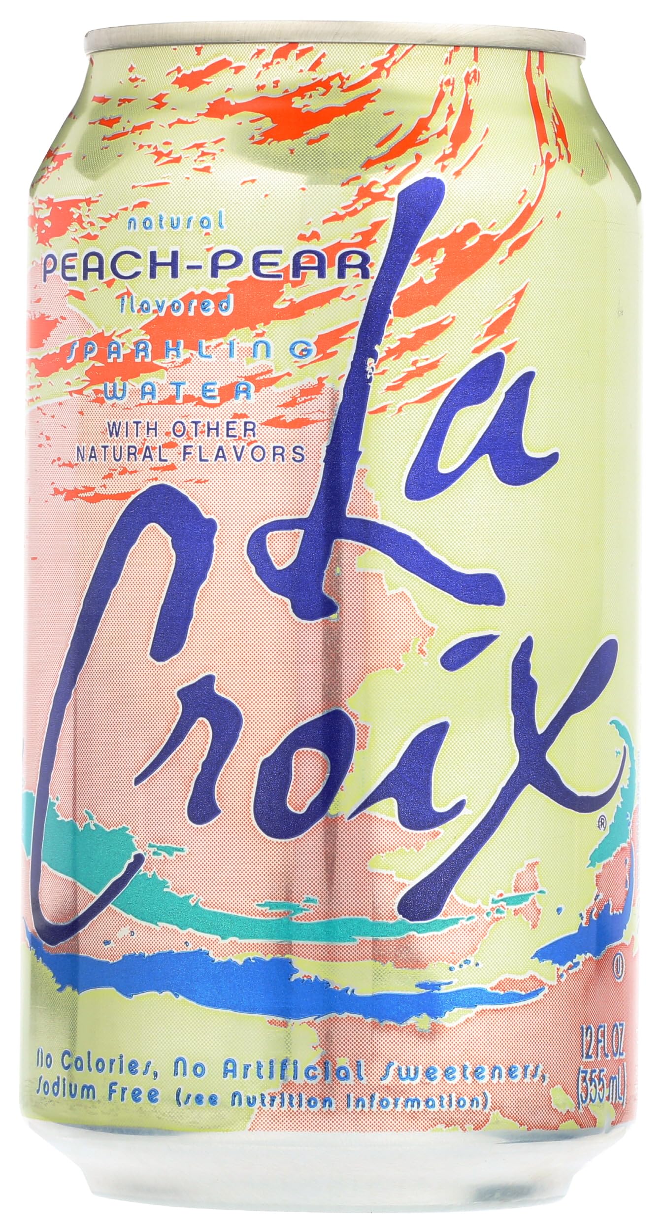 Naturally Peach - Pear Essenced Sparkling Water | 12 x 355ml