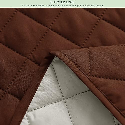 Vista 80 de Chun YI. - Funda reversible para sofá, funda para sillón, fácil de instalar, lavable, cubiertas para sala de estar. Negro