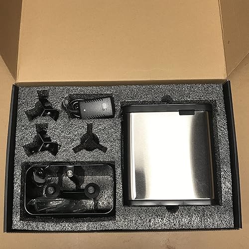 Miniatura 9 de Máquina eléctrica de limpieza de portafiltros para 2.283 in - Knock Box Limpiador de café para comercial y hogar (Plata)