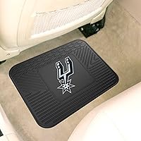 Vista 2 de Fanmats - Tapete para carga resistente, de vinilo, con diseño de los San Antonio Spurs de la NBA, Estera de uso general, San Antonio Spurs