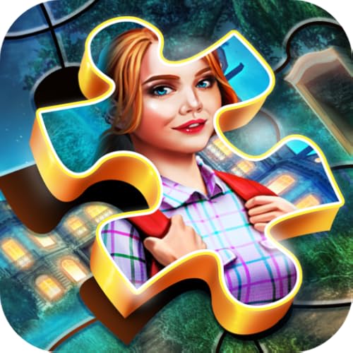 Magic Midnight Jigsaw Puzzles - Puzzle Games for Adults & Kids - Solve and Explore Adventure Games with Jigsaw Puzzle Brain Games