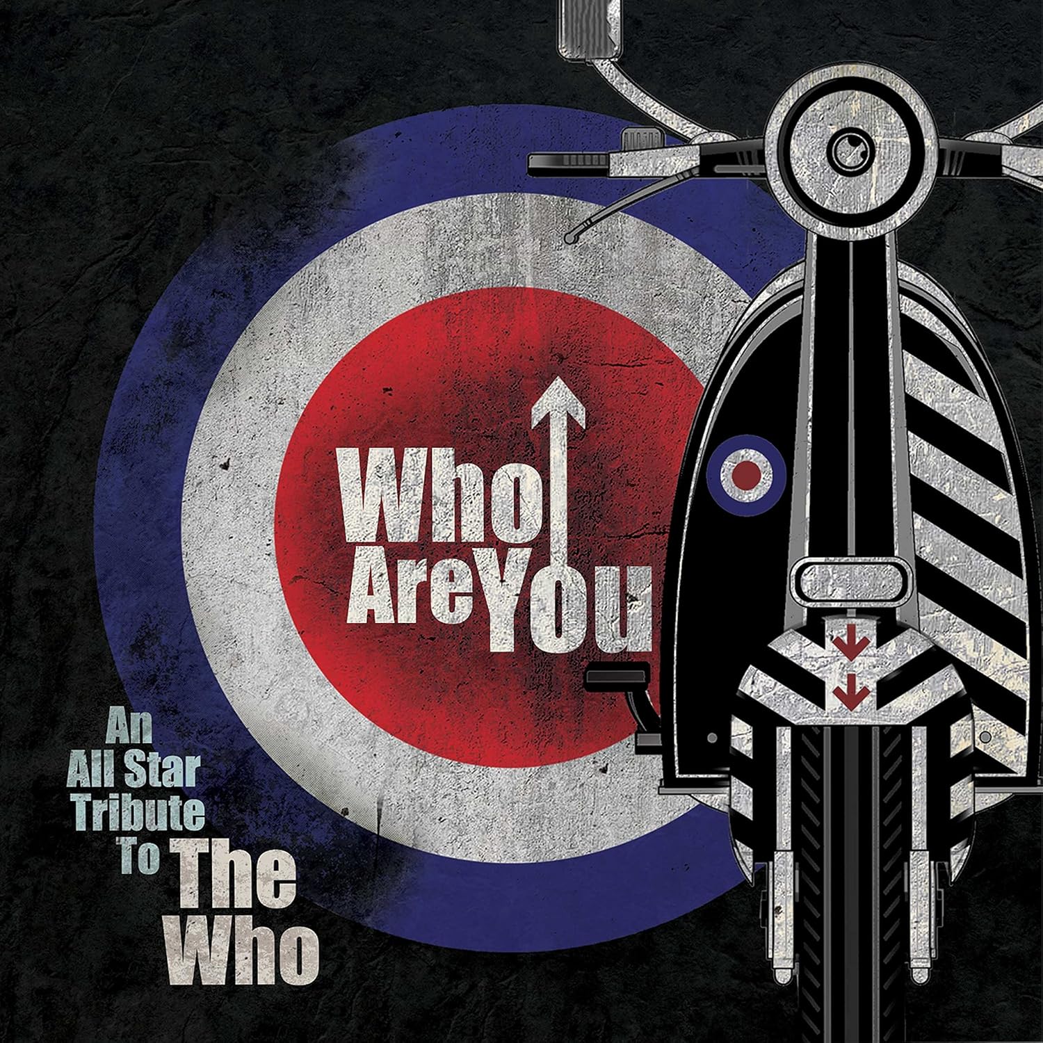 WHO ARE YOU - ALL-STAR TRIBUTE TO THE WHO (RED/BLUE VINYL) por Rat Scabies — capa do álbum