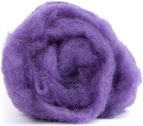 Vista 51 de Desert Breeze Distributing – Maori Wool Roving, mezcla especial de lanas de Nueva Zelanda por DHG para fieltro de aguja y fieltro húmedo, batea