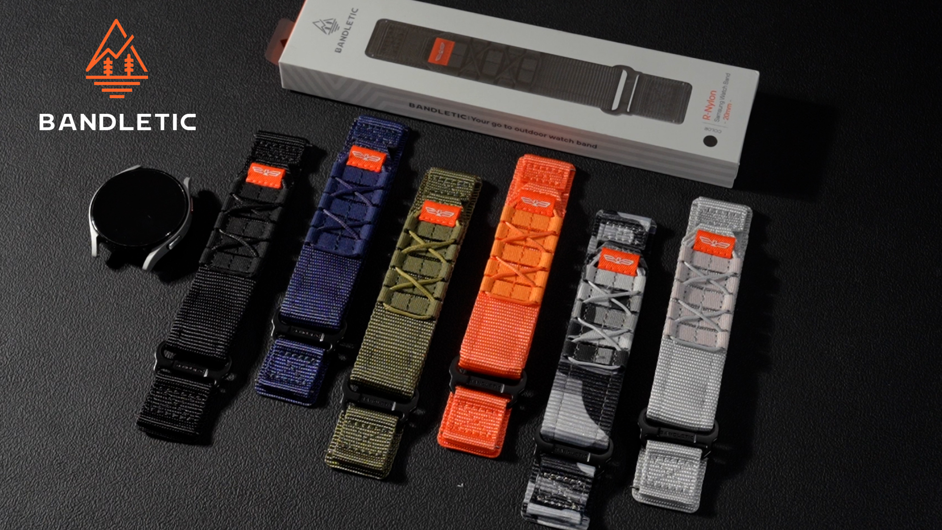 Amazon.com: Bandletic 20mm Band Compatible with Samsung Galaxy