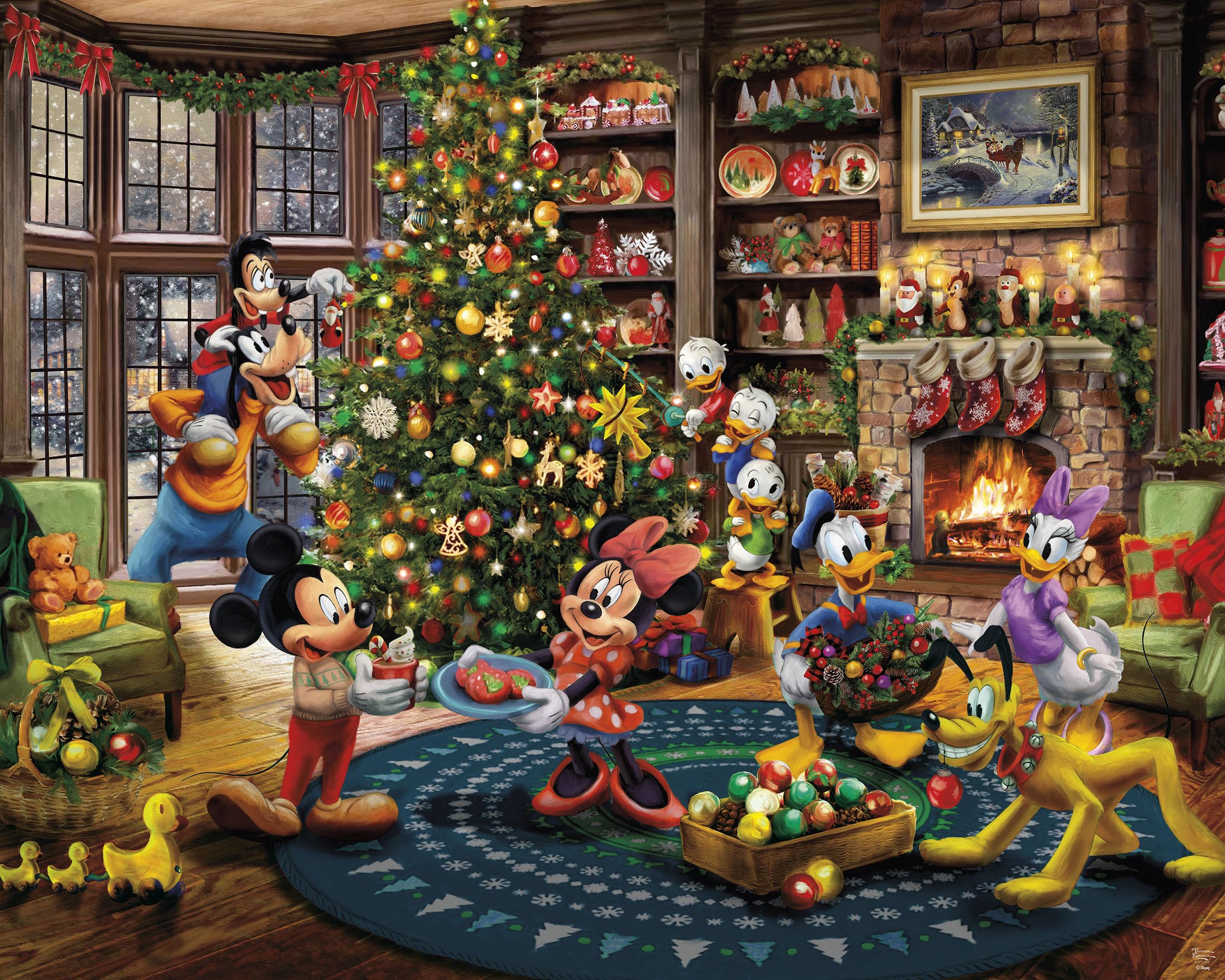 Amazon.com: CEACO 1000-Piece Jigsaw Puzzle - 30 x 24 in - EZ-2
