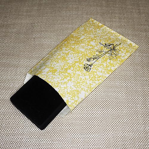 Miniatura 4 de CuteBox Goldtone Jewelry - Bolsas de regalo de papel plano de calidad, 100 unidades (4 x 6 pulgadas) para venta al por menor, mercancía, embalaje,