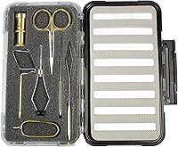 Vista 3 de Dr Slick - Set de regalo de herramientas para atar moscas con combo de caja de moscas.