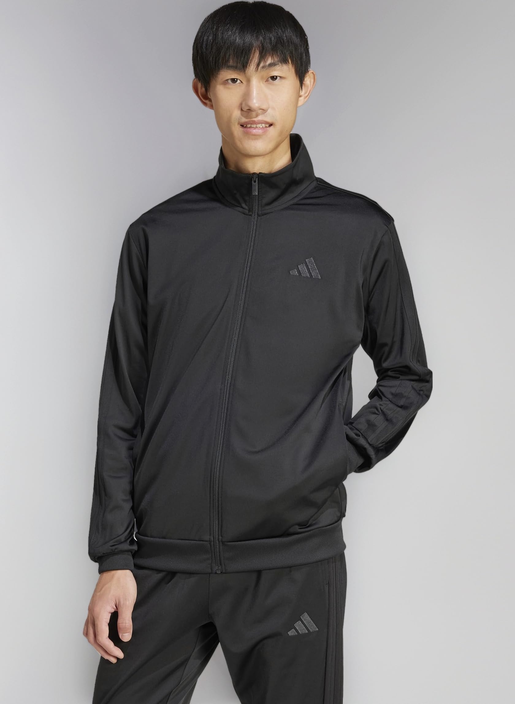 adidas Men's 3-Stripes Tricot Track Top