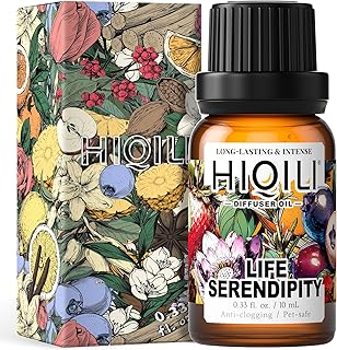HIQILI Life Serendipity Diffuser Oil for Home Diffusers, Inspired by Chane. Chance, DIY Women Perfume, Room Sprays, Long Lasting - 0.34 Fl Oz