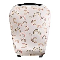 Vista 10 de Copper Pearl Funda multiusos: fundas de asiento de automóvil, funda de lactancia y funda de cochecito para el sol, tela elástica, uso para todas