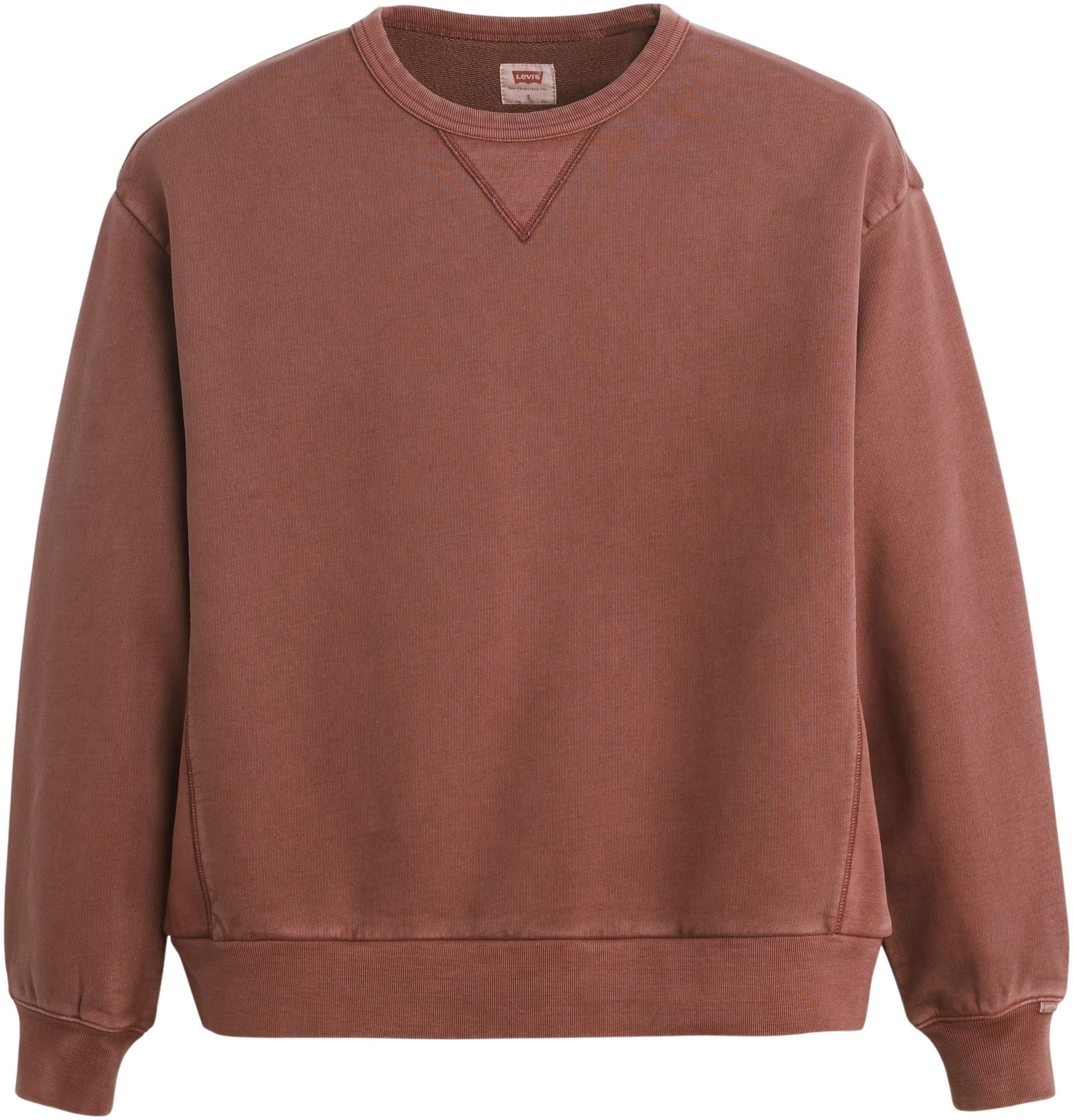 Levi's Donna Felpa Heritage Crewneck in Cotone, Standard Fit