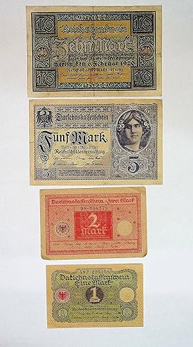 Miniatura 3 de 1917 - 23 Alemania Juego completo de 1 a 100 billetes Mark