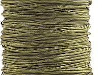 Vista 150 de KONMAY 1 rollo de cuerda de nailon para hacer pulseras de 150 yardas, trenzado de nailon Shamballa Macramé/cordón de cuentas de 0.4mm, cordón