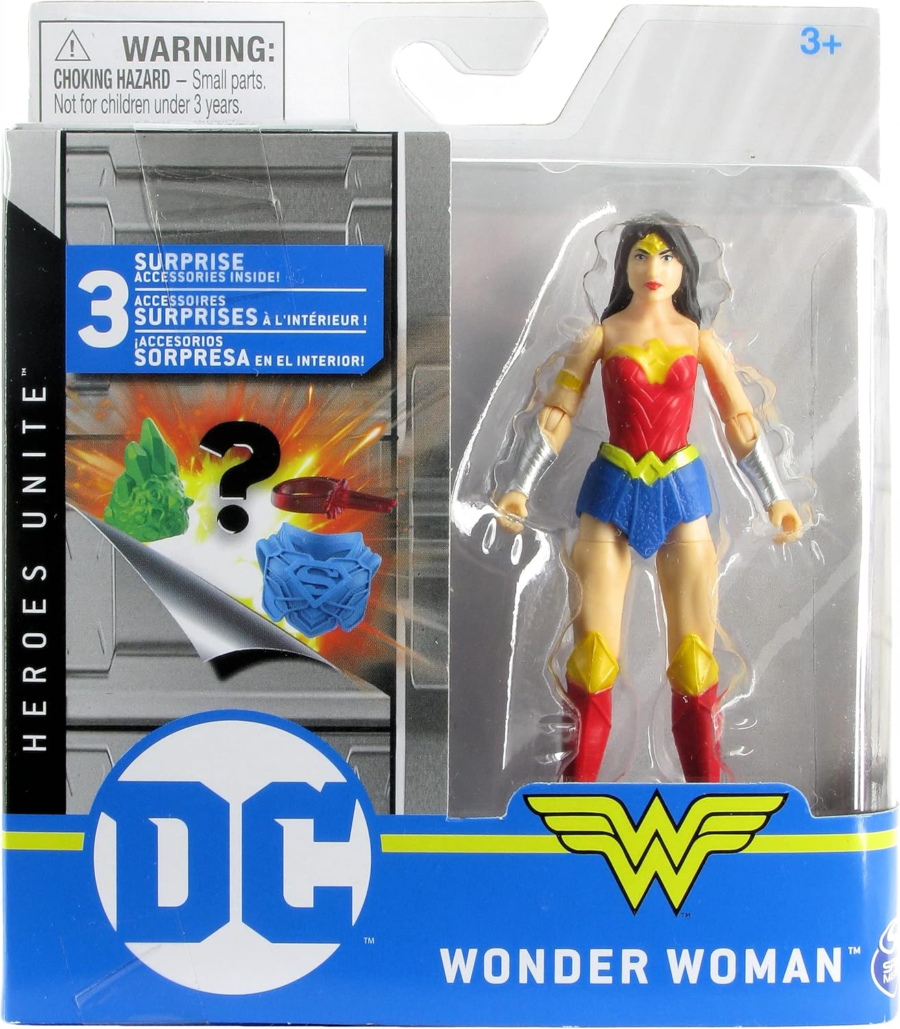 DC Heroes Unite 2020 Wonder Woman Figura De Acción De 4 Pulgadas