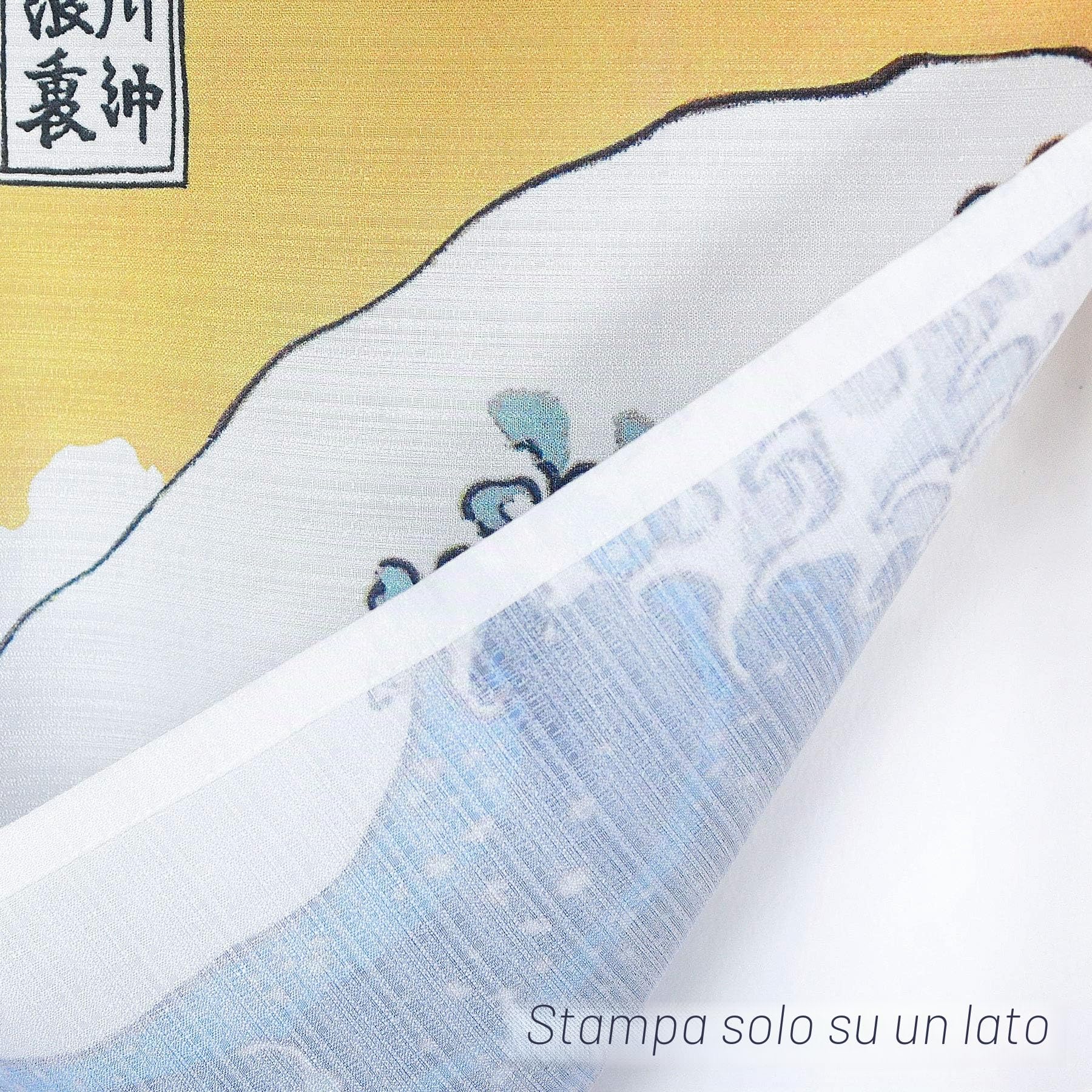 LIGICKY - Tenda giapponese Noren Ukiyoe Hokusai The Great Wave off Kanagawa Mount Fuji, arazzo da appendere alla porta, 85 x 150 cm
