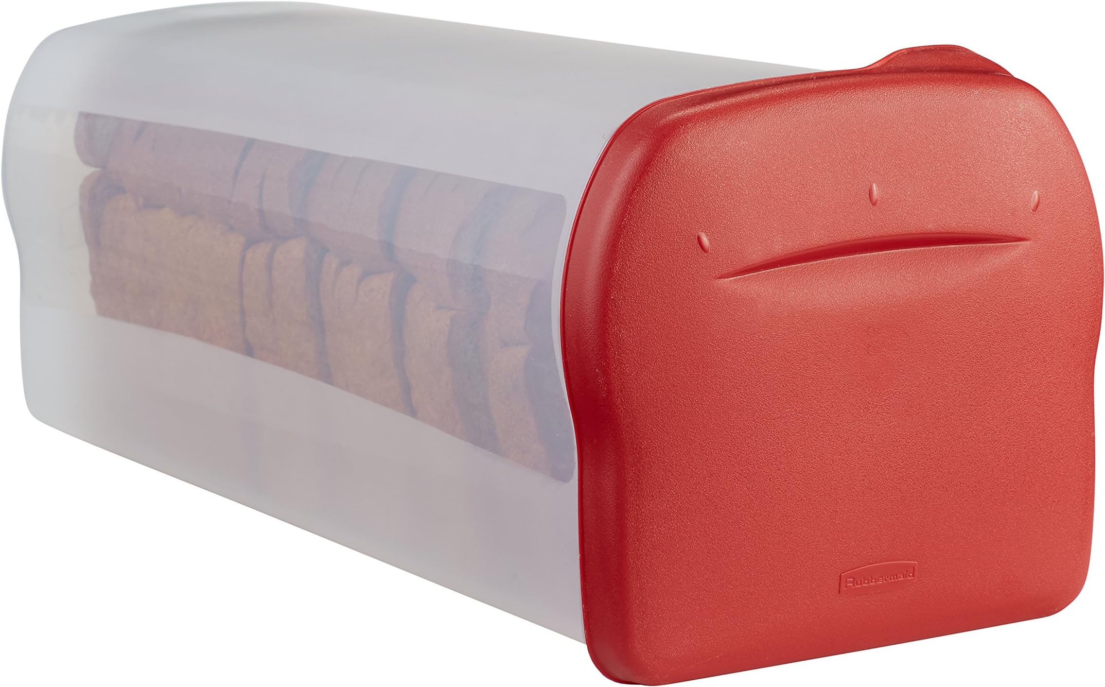 Rubbermaid Specialty Bread Keeper Food Storage Container , Red
