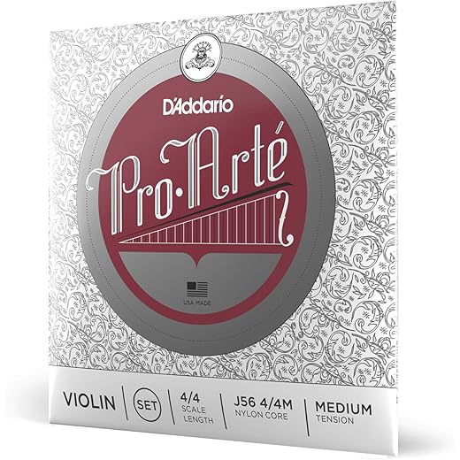 DAddario Pro-Arte Violin Strings Medium Tension 4/4