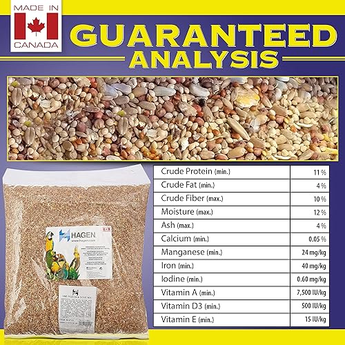 Vista 20 de Hagen Pigeon & Dove Seed, fórmula original para aves, bolsa de 6 libras, mezcla de semillas nutricionalmente completa con vitaminas y minerales