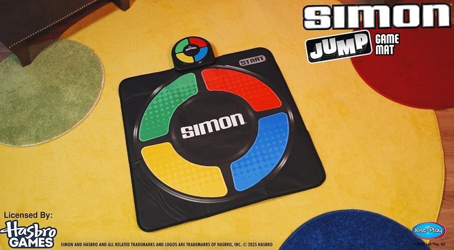 Amazon.com: Just Play Hasbro Simon Jump Game Mat with Lights and