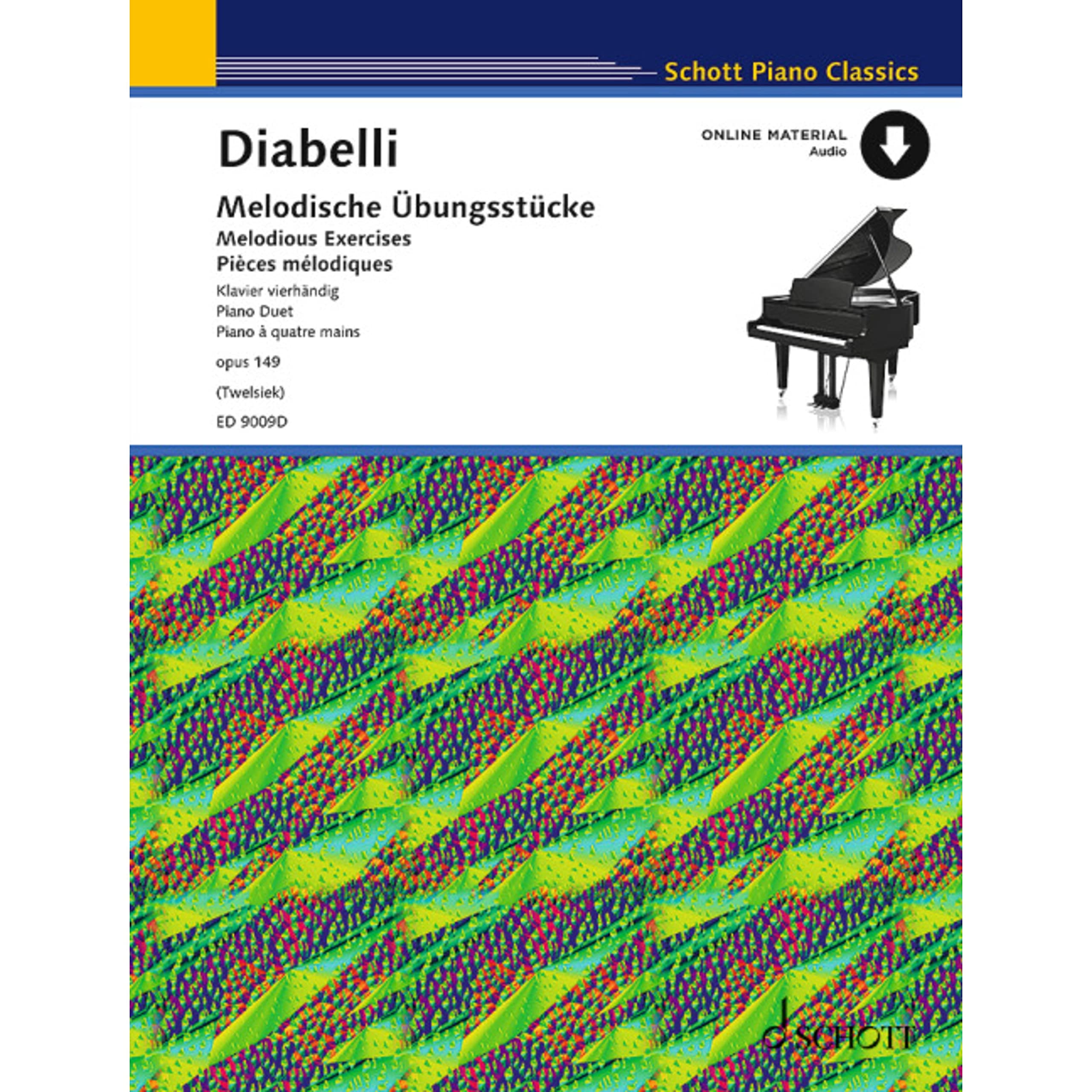 Melodious Exercises - in the 5-Note Range - Piano (4 hands) - Sheet Music - Schott Music (ED 9009D) (Schott Piano Classics)