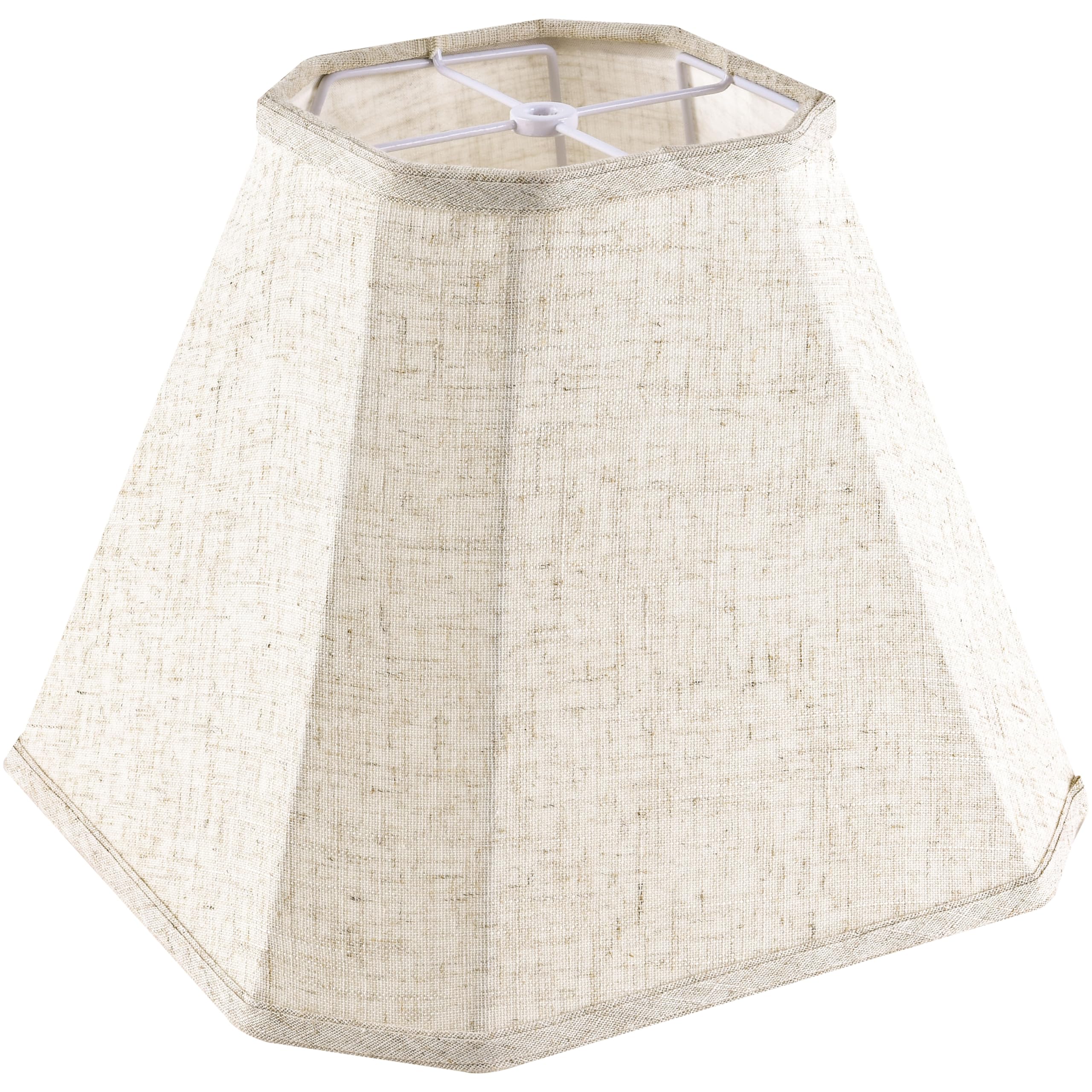 GO&SO Beige Bell Lamp Shades 1Pc,6.5" x 13" x 10.5",Linen Lampshade — image 1
