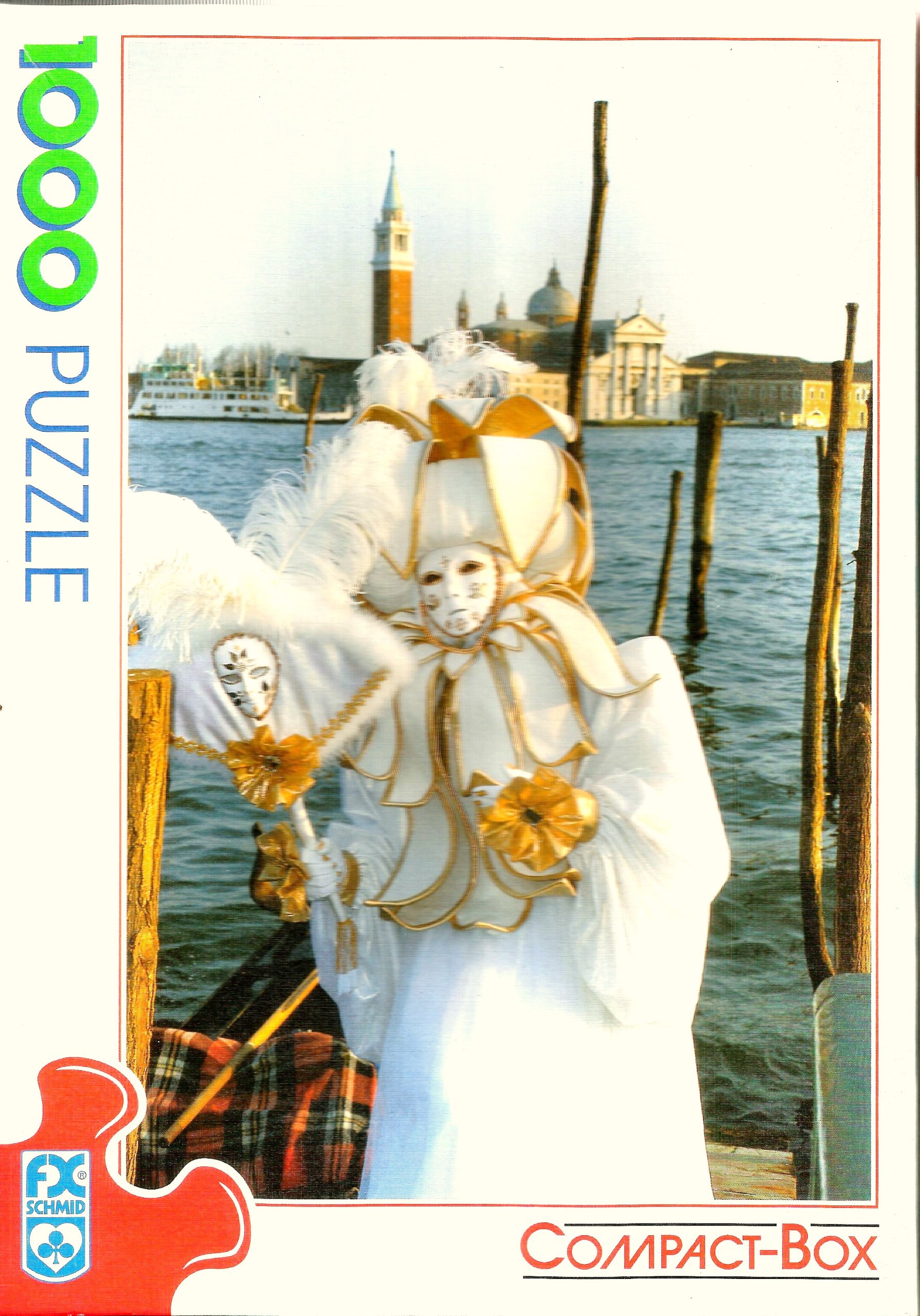 CARNIVAL IN VENICE 1000 PIECE PUZZLE BY FX SCHMID
