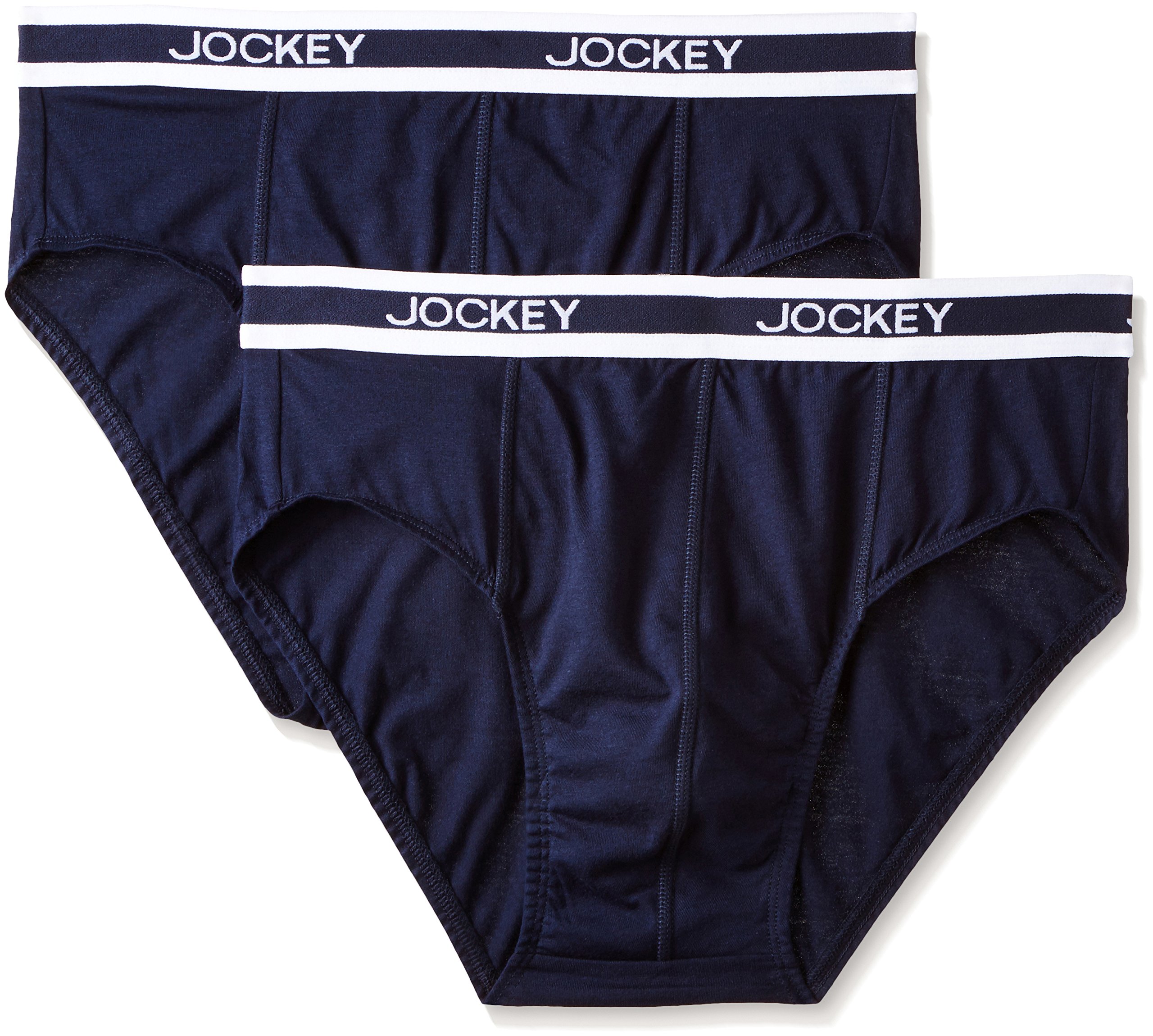 jockey Men's Cotton Midi Brief (Pack of 2)(Colors & Print May Vary)-picture-34