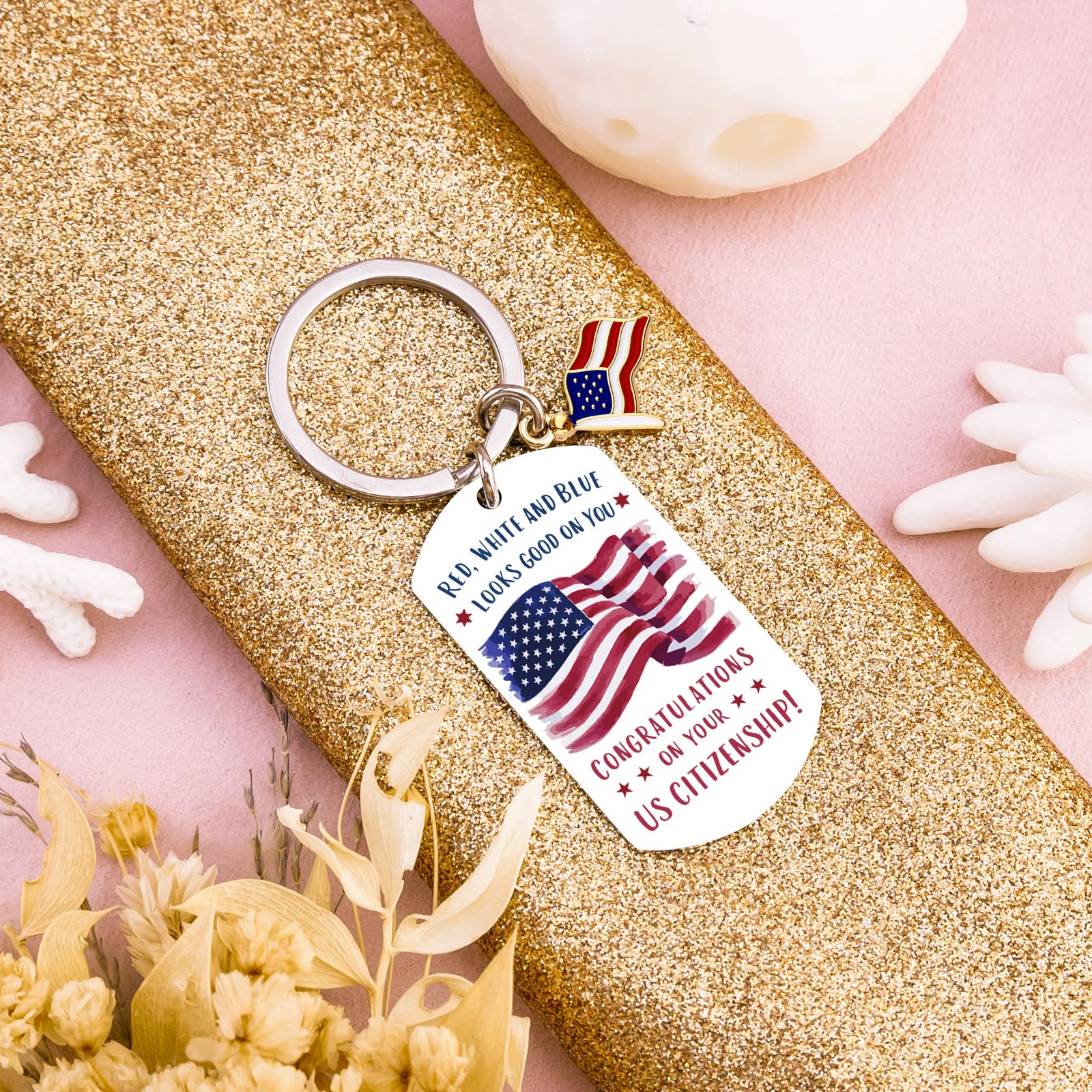 American Citizenship Gifts Proud To Be An American Gift For Women Men America Citizenship Congratulations Gifts For New US Citizen Mother Fathers Day Christmas