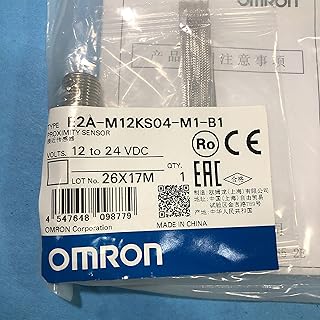 E2A-M12KS04-M1-B1 | 103677 | OMRON INDUCTIVE Sensor, M12, 4MM Range Flush, PNP NO, M12 Connector