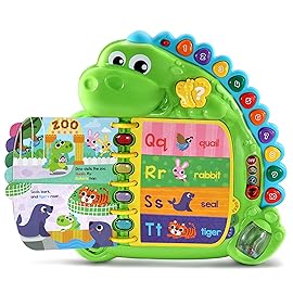 LeapFrog Dino\'s Delightful Day Alphabet Book, Purple