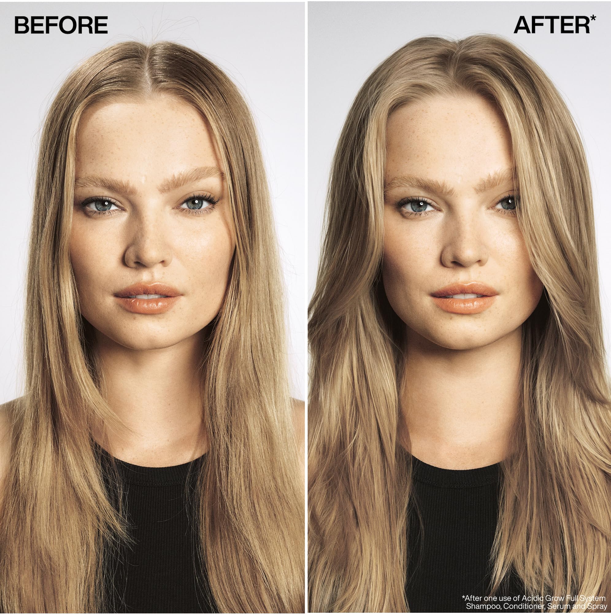 Redken, Sérum Sin Aclarado para Cuero Cabelludo Seco, Reequilibra e Hidrata, Fortalece y Densifica el Cabello, Con Ácido Azelaico y Cafeína, Acidic Grow Full System, 100 ml