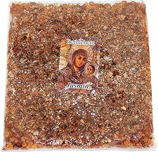 Holy Land Market Jerusalem Incense - Crushed & Sealed Flower, Jasmine Scent, 3.5 oz - Bulk Holy Incense Mix - Jasmine
