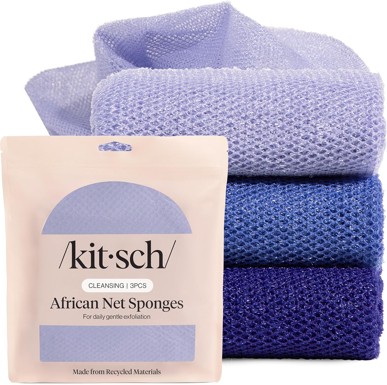 Kitsch African Net Sponge – Exfoliating...