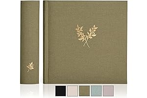 Elegant Linen Photo Album: Preserve Precious Moments