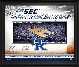 Kentucky Wildcats Framed 20" x 24" 2018 SEC Men’s Basketball Tournament Champions Collage - College Player Plaques and Collages