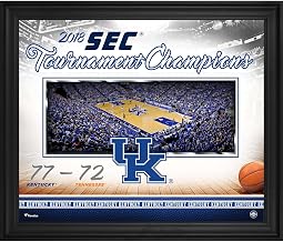 Kentucky Wildcats Framed 20" x 24" 2018 SEC Men’s Basketball Tournament Champions Collage - College Player Plaques and Collages