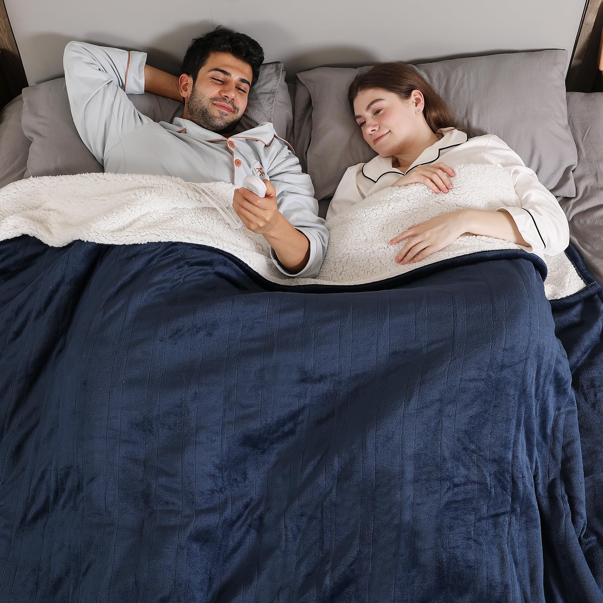 ESTINGO Heated Blanket King Size