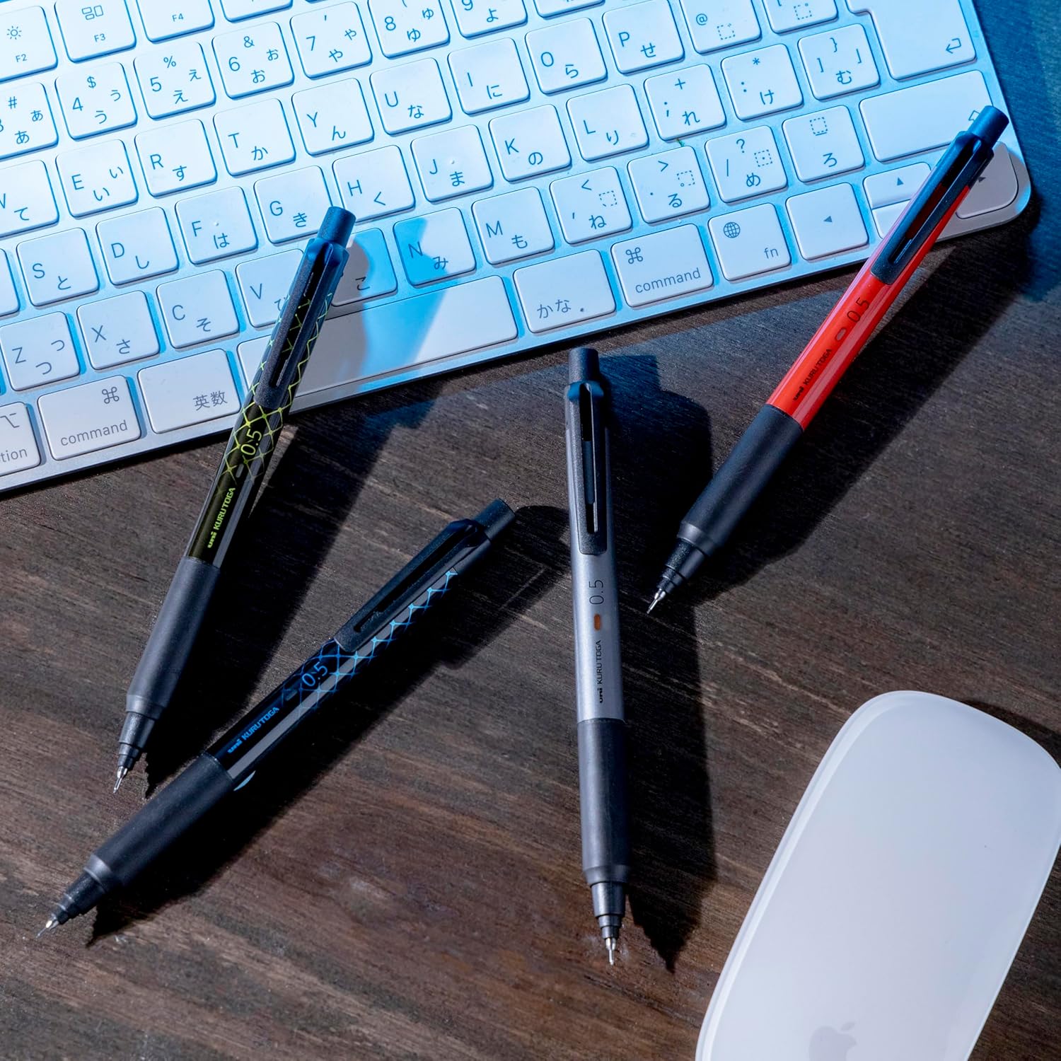 Mitsubishi Pencil Mechanical Pencil Kurutoga KS 0.5 Limited Metallic Gray M5KS1P.MTG