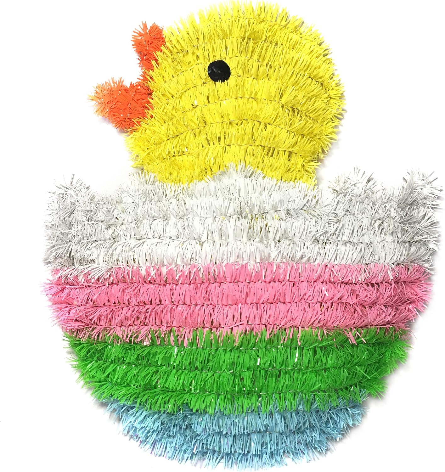 Brite Star 8 x 12 inch Lighted Easter Egg Tinsel Frame, Multi/Iridescent